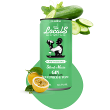 The Locals Cocktail Silent Muse Gin Cucumber and Yuzu 250ml