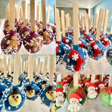 Χριστουγεννιάτικο Cake Pops (ατομικό)