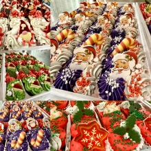 Χριστουγεννιάτικο Cupcake (ατομικό)