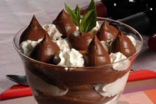 Προφιτερόλ Chocolate Ποτήρι