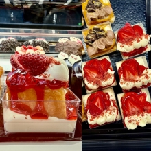 Πάστα Κρουασάν Βανίλια και Φράουλα (Valentines Edition)