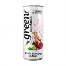 Green Ρόδι - Lime - Ginger 330ml