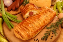 Λουκανικόπιτα Brioche Διπλή