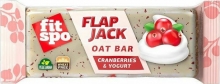Μπάρα Flapjack Λευκή Σοκολάτα, Cranberries και Γιαούρτι