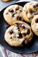 Σπιτικό Cookie Βανίλιας με Κομμάτια Σοκολάτας