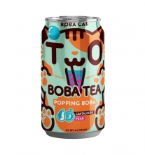 Boba Cat Cantaloupe Pear 330ml