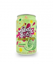 Lady Boba Bubble Tea Pear - Melon - Green Tea 330ml