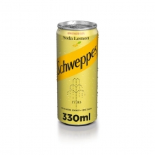 Schweppes Soda Water Lemon 330ml