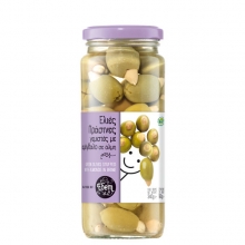 Ελιές Πράσινες Γεμιστές με Αμύγδαλο Εδέμ 340gr