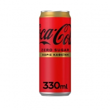 Coca-Cola Zero χωρίς καφεϊνη 330ml