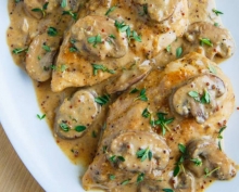 Κοτόπουλο Alla Funghi Μερίδα