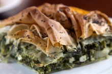 Πατσαβουρόπιτα με Σπανάκι