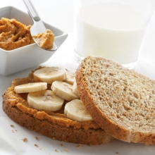 Πολύσπορη Μπαγκέτα με Ταχίνι, Μέλι και Μπανάνα