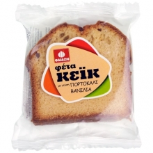 Φαίδων Κέικ Πορτοκάλι - Βανίλια 80gr