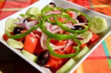 Σαλάτα Αγγουροντομάτα