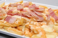 Πατάτες Τηγανιτές με Μπέικον