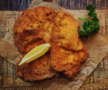Σνίτσελ Κοτόπουλο με Σάλτσα Curry