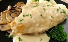 Κοτόπουλο A la Crème Μερίδα