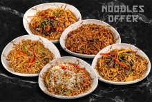 5 Noodles επιλογής (4+1 ΔΩΡΟ)