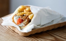 Mini Πίτα Μπιφτέκι με Τυρί Philadelhia