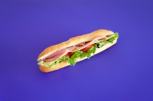 Λευκή Μπαγκέτα με Καπνιστό