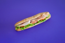 Μπαγκέτα Ολικής Άλεσης με Καπνιστή Γαλοπούλα