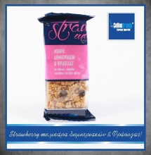 Μπάρα Δημητριακών Με Φράουλα Κάσιους Σοκολάτα Και Corn Flakes Tsibame