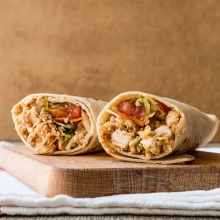 Τορτίγια Κοτόπουλο Πανέ