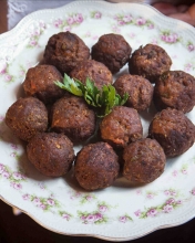 Κεφτεδάκια Τηγανητά της Γιαγιάς Μερίδα