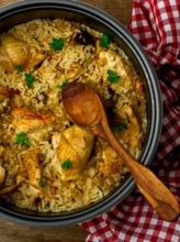 Κοτόπουλο Στήθος με Ρύζι