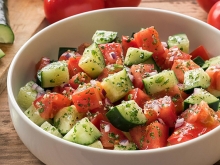 Σαλάτα Αγγουροντομάτα