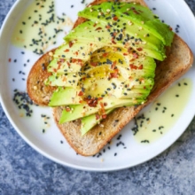 Avocado Open Sandwich