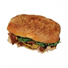 Λαγάνα με Σουβλάκι Κοτόπουλο