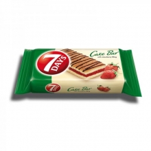 7 Days Cake Bar με Γέμιση Φράουλα και Κρέμα Βανίλια 32gr