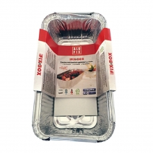 Alufix Σκεύος Αλουμινίου Βαθύ για Κέικ 3τμχ