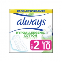 Always Cotton Long 10τμχ