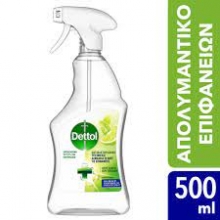 Dettol Lime - Μέντα Αντιβακτηριδιακό Υγρό Αντλία 500ml
