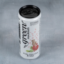 Green Mocktail με Ρόδι, Ginger και Lime 330ml