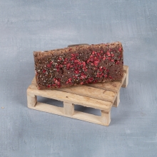 Μπάρα Ωμοφαγική με Κρέμα Raspberry