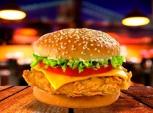 1.Classic Chicken Burger