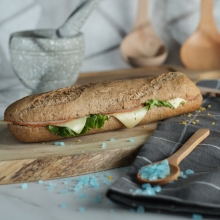 Μπαγκέτα Ολικής Γαλοπούλα - Κρέμα Τυρί