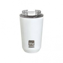 Ecolife Ποτήρι Θερμός Pure White 375ml