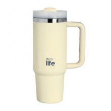 Ecolife Ποτήρι Θερμός Pure White 900ml