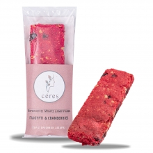 Ceres Μπάρα Δημητριακών Γιαούρτι και Cranberries 70gr