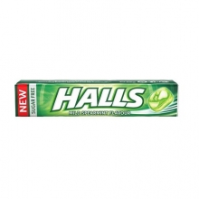 Halls Καραμέλες Spearmint χωρίς Ζάχαρη 32gr