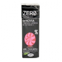 Zero Καραμέλες Φράουλα 0% Ζάχαρη 32gr