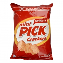 Παπαδοπούλου Mini Pick Crackers Bbq 70gr