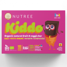 Παιδικές Μπάρες Kiddo by Nutree Brownie Γλυκοπατάτα 120gr