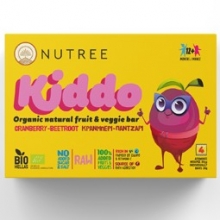 Παιδικές Μπάρες Kiddo by Nutree Cranberry - Παντζάρι 120gr