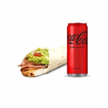 1 Τορτίγια επιλογής + 1 Αναψυκτικό 330ml επιλογής ΔΩΡΟ